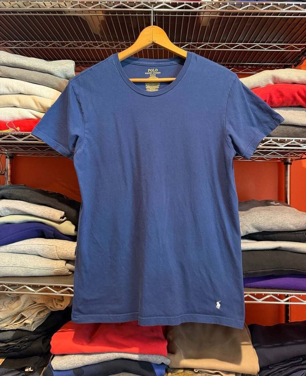 Polo Ralph Lauren Classic Fit Crew Neck T-Shirt Size M Blue